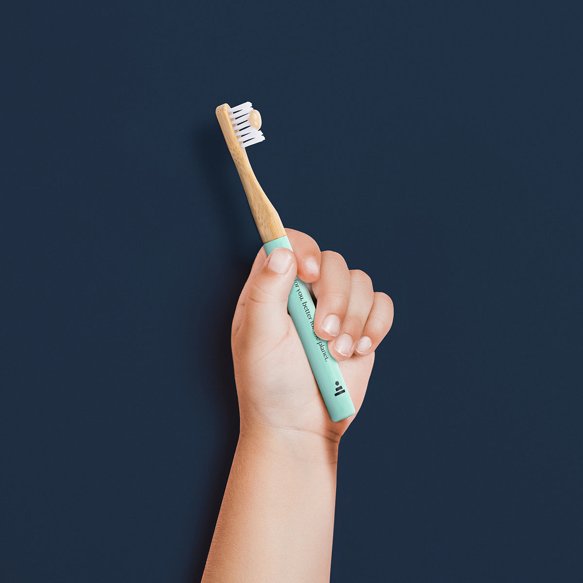 Kids Natural Bamboo Toothbrush, detail image 3