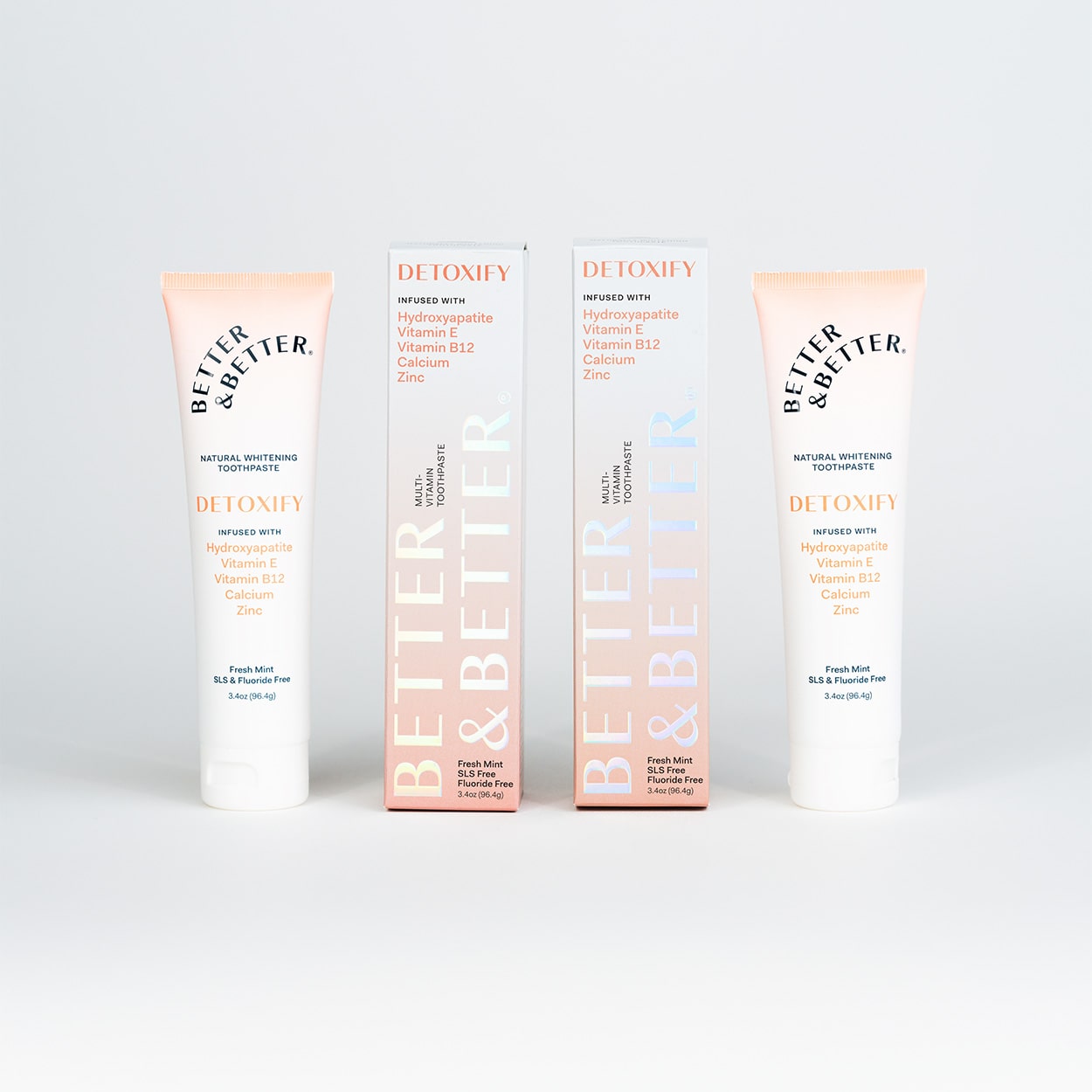 Detoxify Zinc Toothpaste (2 Pack)