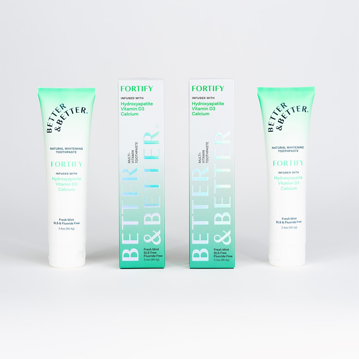 Fortify Vitamin D Toothpaste (2 Pack)