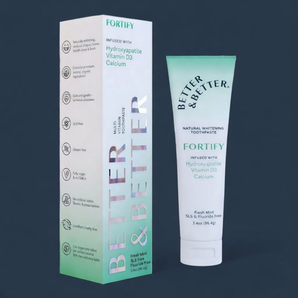 Fortify Vitamin D Toothpaste graphic